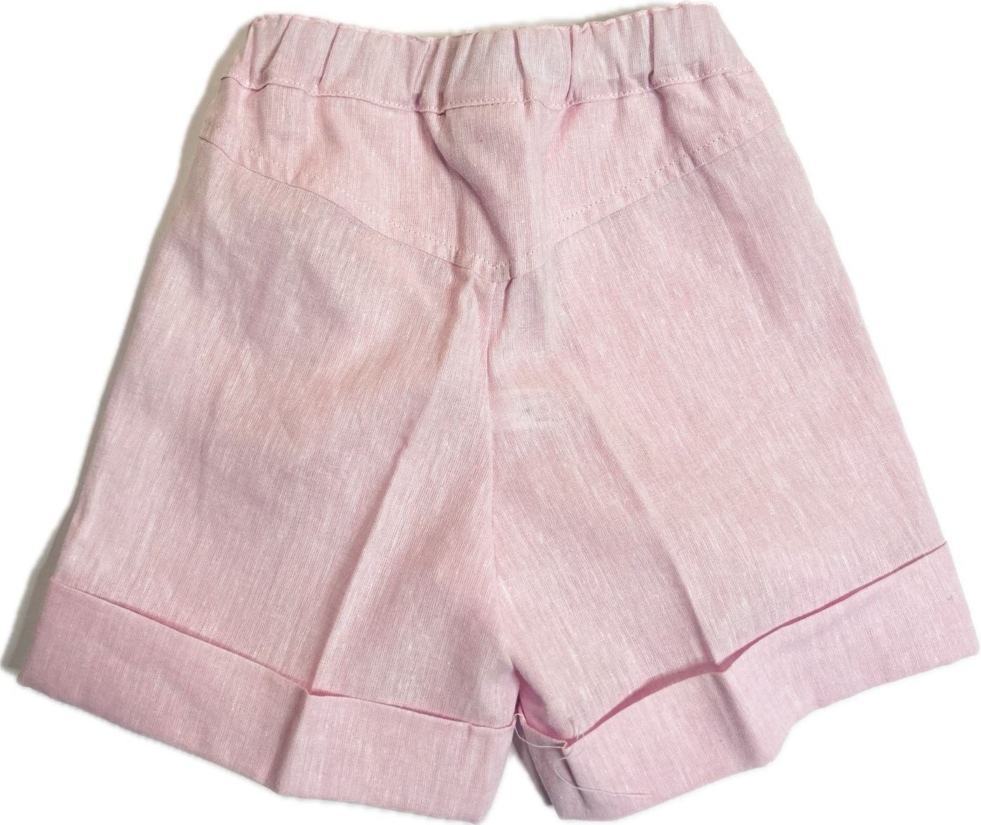 Pantaloncino corto Mavilu modello Elba in 100% cotone con zip laterale e bottone
